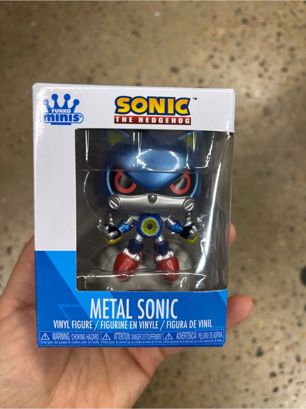 Sonic The Hedgehog Metal Sonic Vinyl Figure